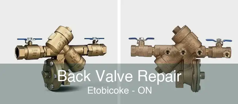 Back Valve Repair Etobicoke - ON