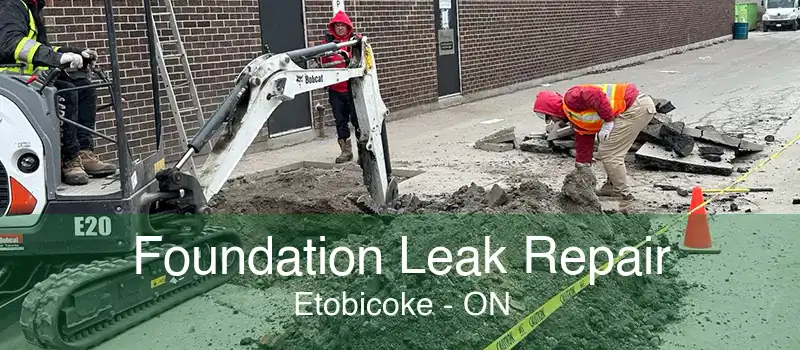 Foundation Leak Repair Etobicoke - ON