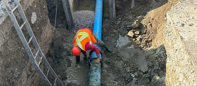 Main Water Pipe Replacement in Etobicoke, ON