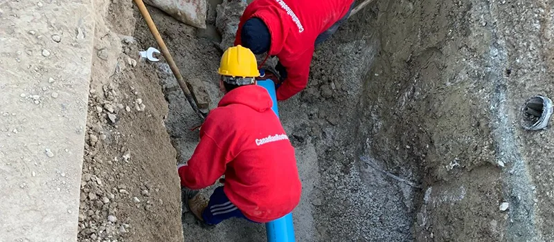 Pipe Replacement for Water Main Breaks in Etobicoke, Ontario