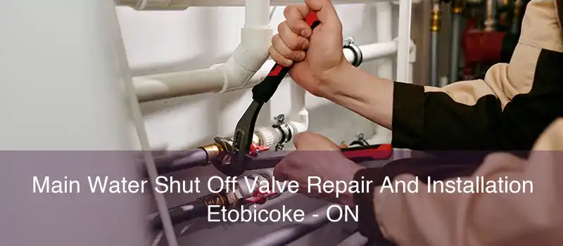 Main Water Shut Off Valve Repair And Installation Etobicoke - ON